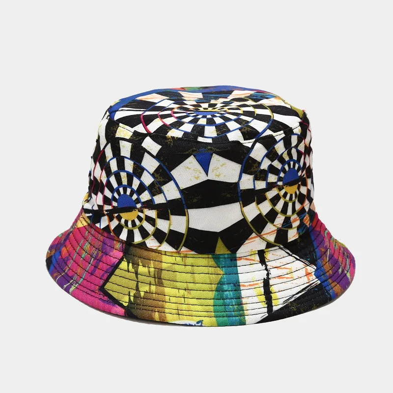 Fashion Bucket Hats Print Personalised Famous Singer Bob Marley Cotton Custom Bucket Hat Based Custom Logo High Quality 4 Season