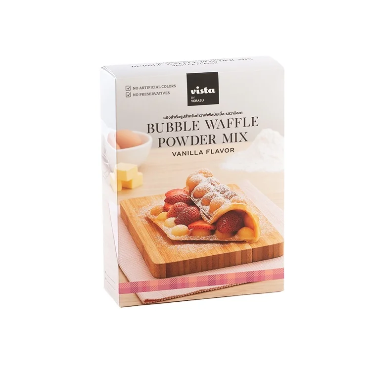 
Hot Sale Top Quality Bubble Waffle Powder Mix Vanilla Flavor 