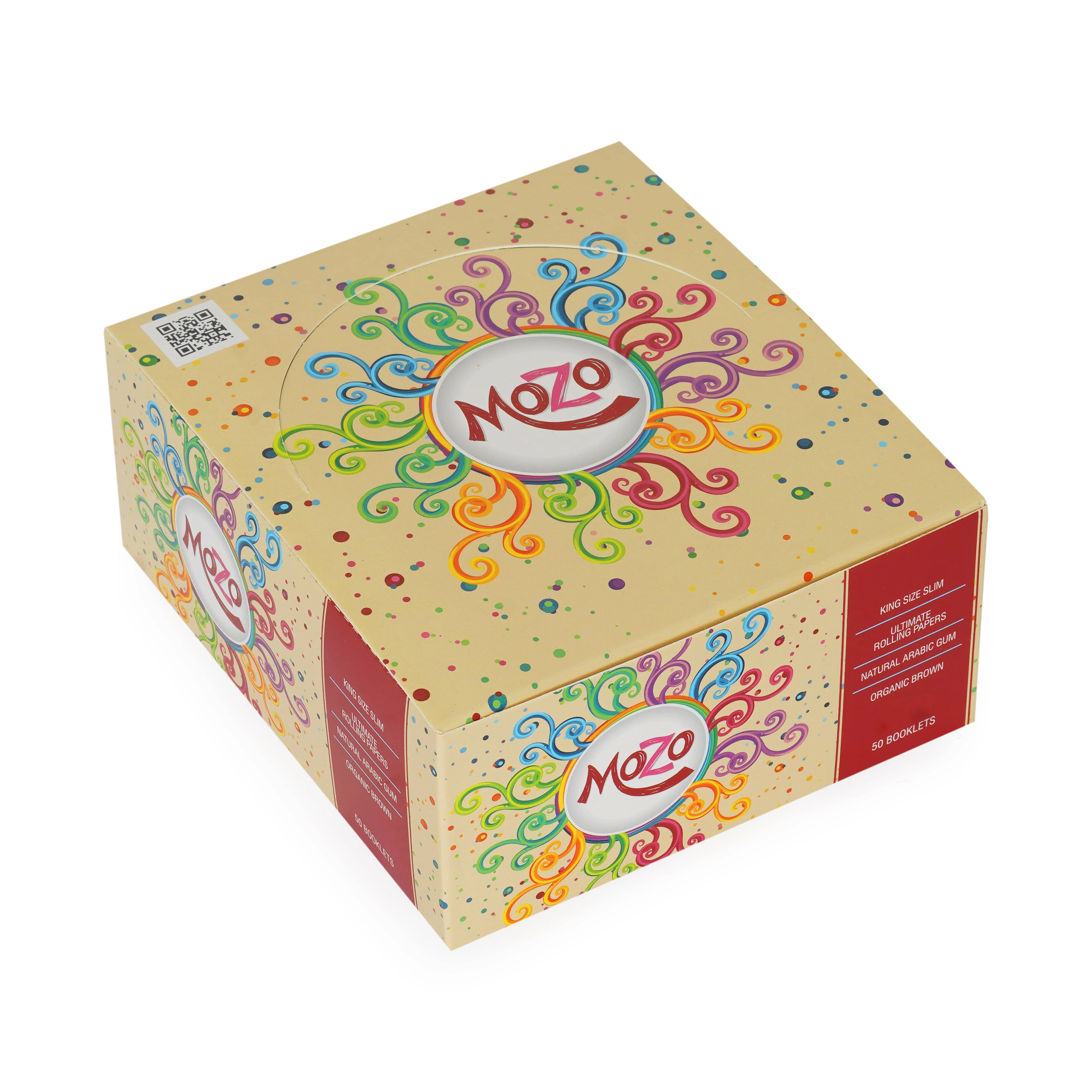 King Size Mozo Unbleached rolling paper for smoking