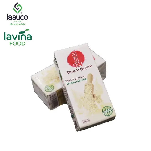  Ежедневное рисовое молоко напиток с высоким содержанием белка от LavinaFood Vietnam 180