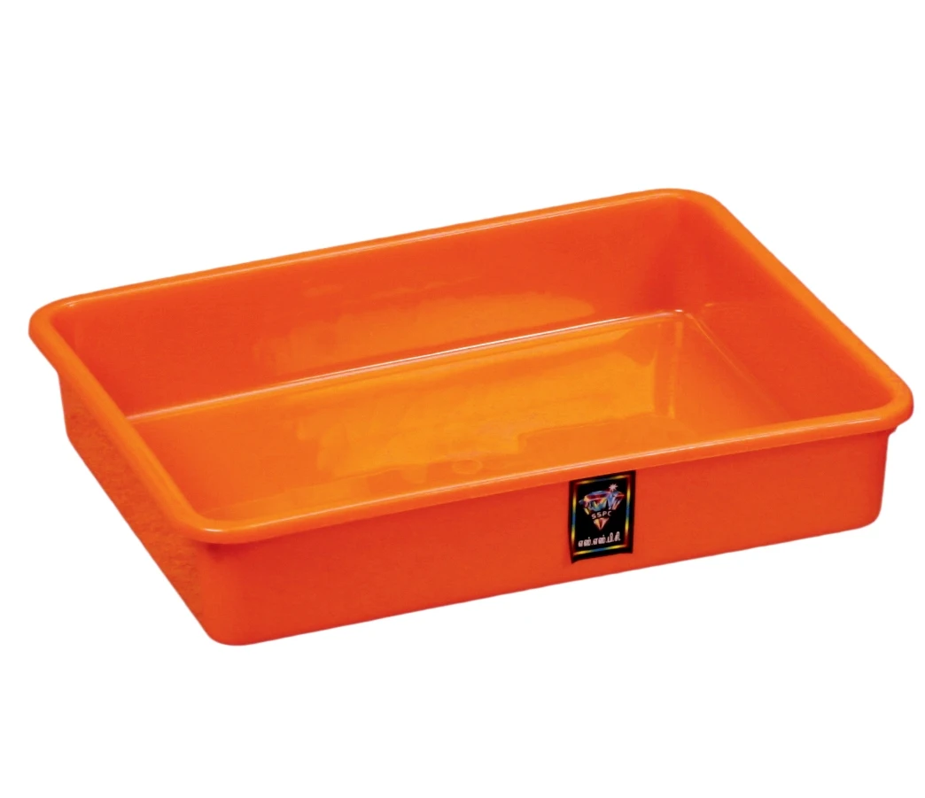 Virgin quality rectangle shape plastic serving tray,advantage of service plastic tray,small size plastic tray