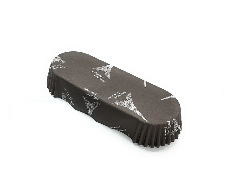 Custom Printing Design Oval Cupcake  Cup Baking Paper Cup