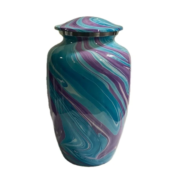 Лидер продаж Классическая урна для кремации взрослых с тиснением в виде подсолнуха