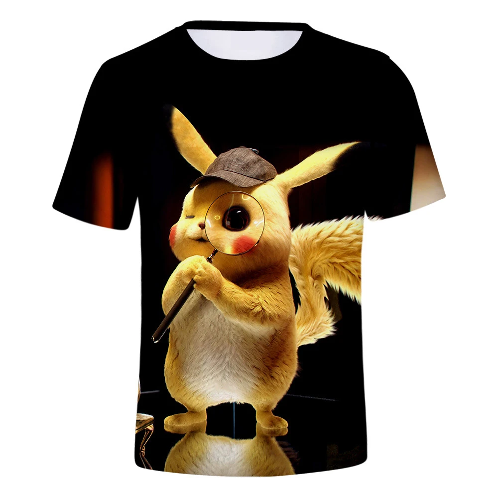 
Customized 3D printed sublimation T shirt Custom Cartoon Design 3D Print Casual Street Wear Cotton t shirt 2021 
