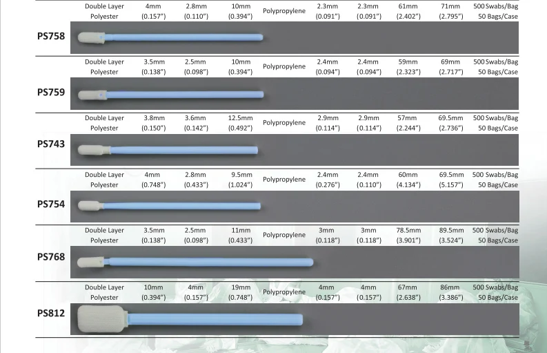 Cleanroom Polyester Swab-1