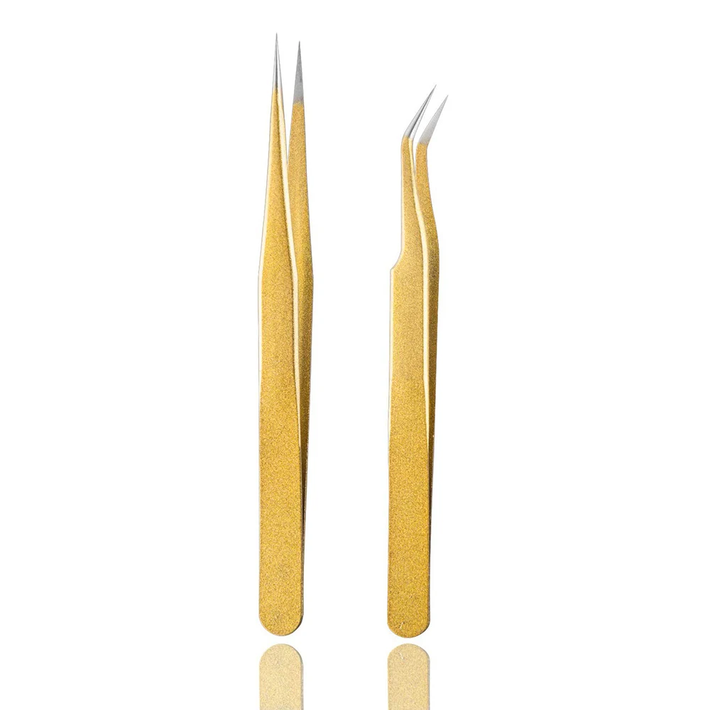 2023 New model Wholesale High Quality private label custom color Eyelash Tweezers Applicator