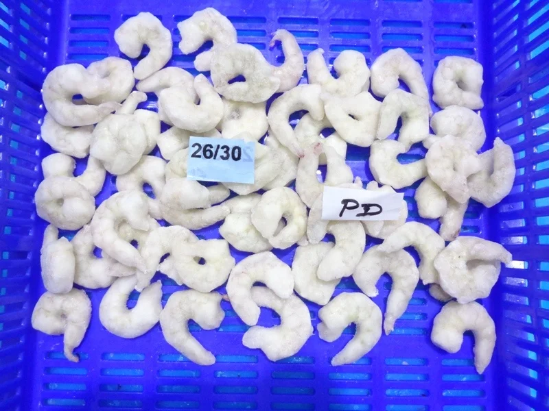 TOP QUALITY PEELED AND DEVIENED VANNAMEI SHRIMP IQF FROM INDIA