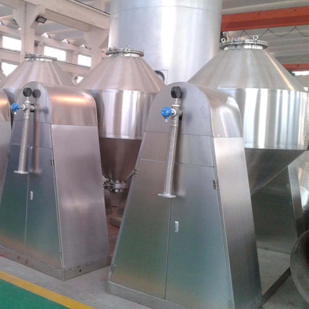 SZG High Performance Superior Quality Api Pharmaceutical Double Cone Vacuum Rotary Dryer  Durable In Use