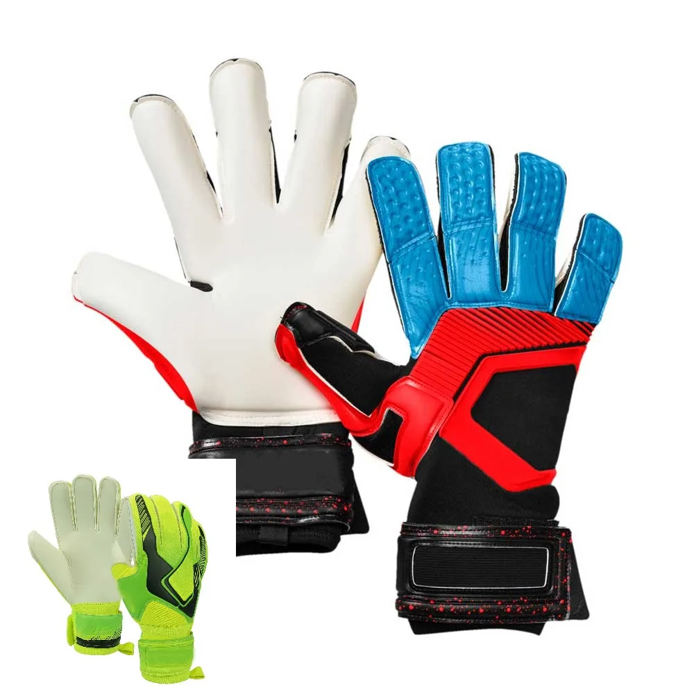 
Goalkeeper Gloves german latex with finger holder Customized Professional Competition Soccer 