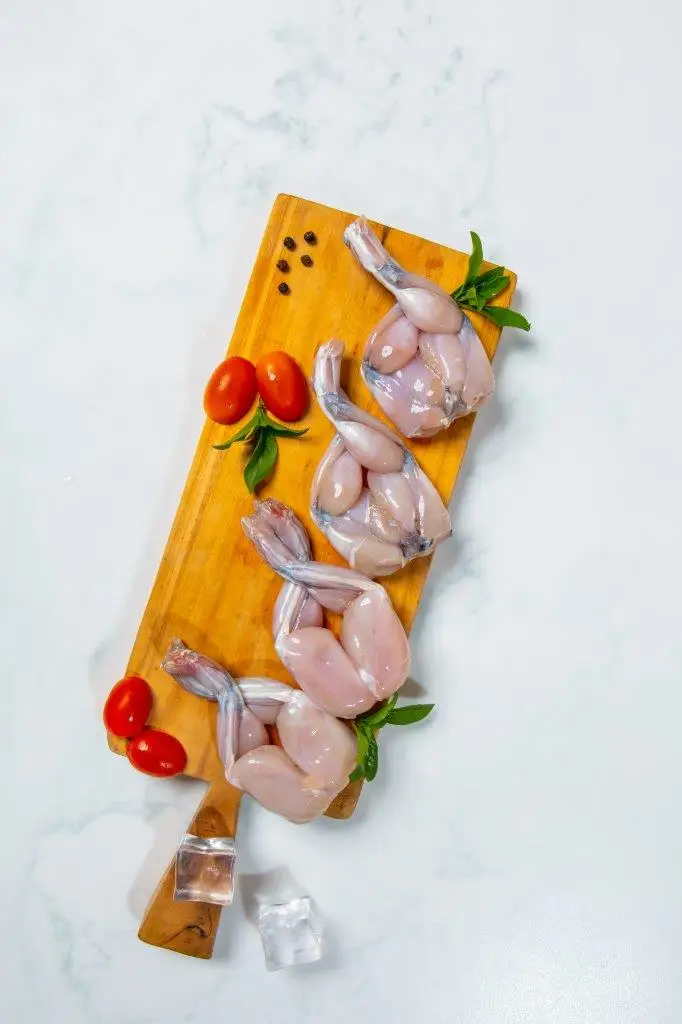  Замороженные ножки лягушки без кожи-IQF/IWP -HOPLOBATRACHUS RUGULOSUS - 100% продукт из