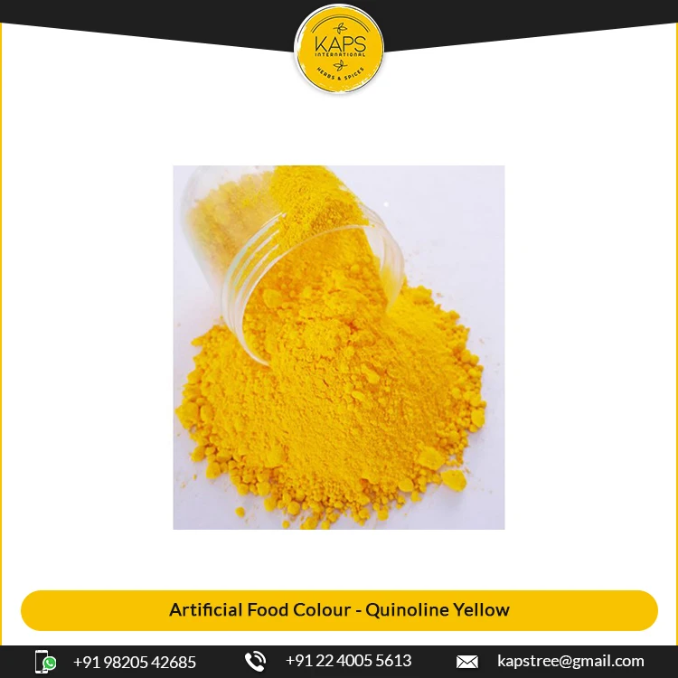 Ведущий поставщик хинолин желтый синтетический пищевой цвет/цвет