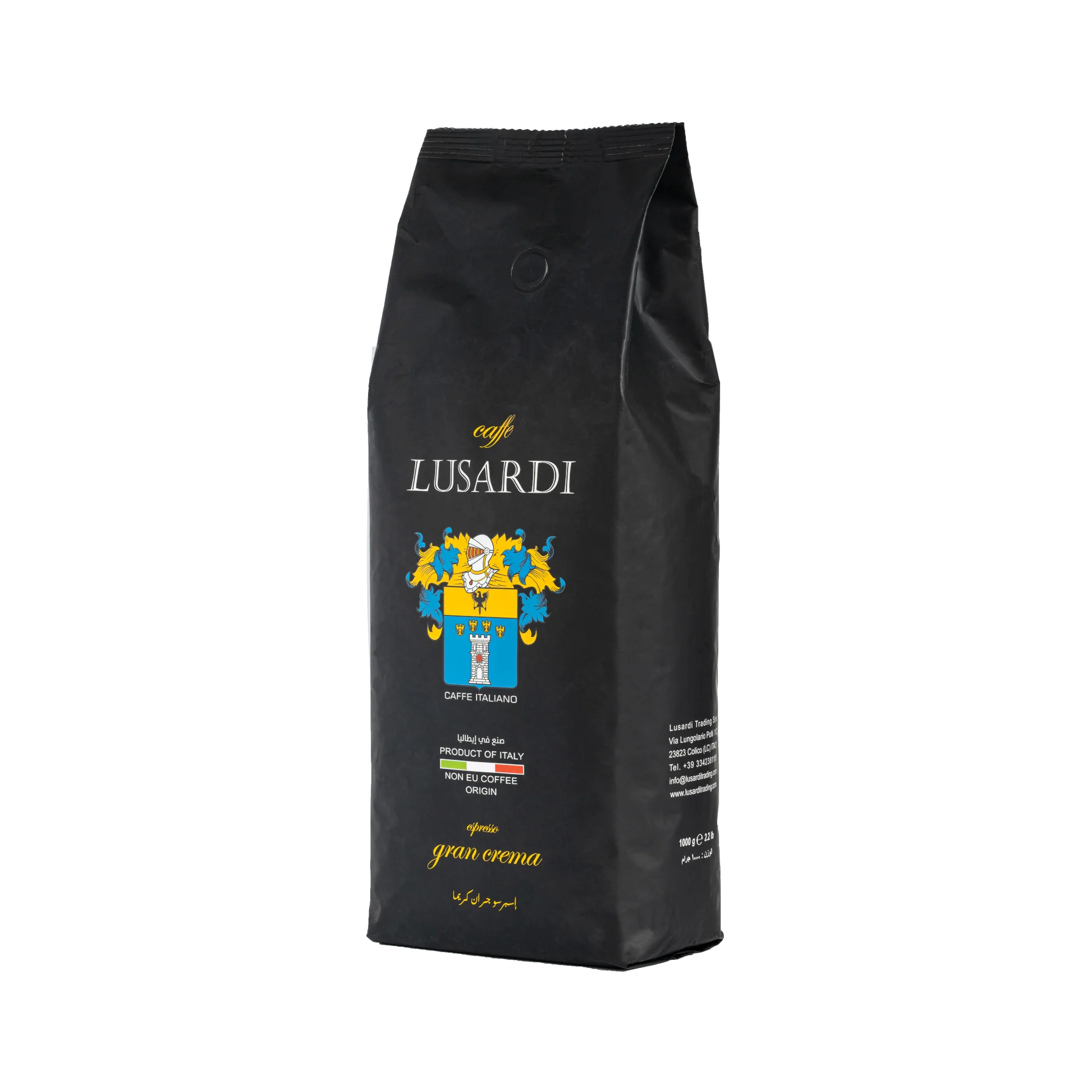  Кофейные зерна Caffe Lusardi Итальянский Эспрессо Gran Crema Vip выбор 70% Arabica 30% Robusta молотые кофейные зерна/11 происхождений