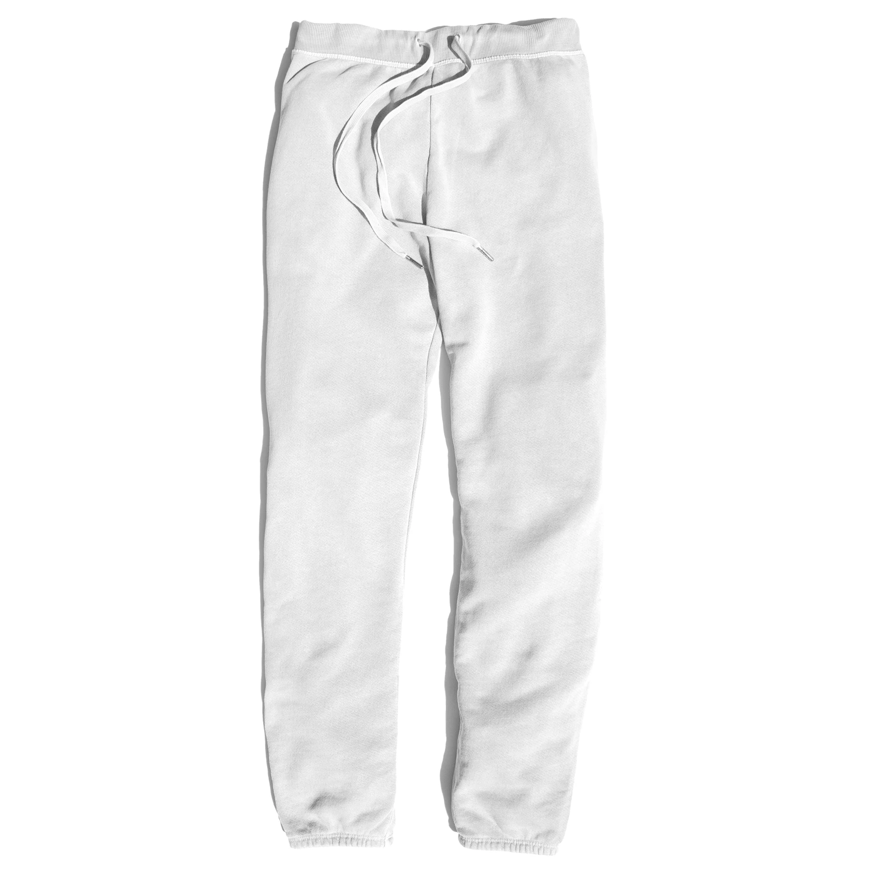 New Plus Size Women Custom Ribbed Stacked Jogger Sweatpants/women loose customized sweatpants
