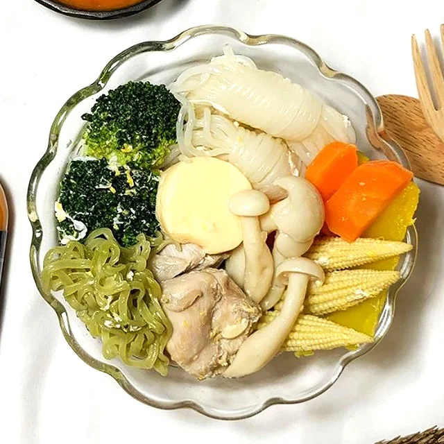 Веганская Keto белая и зеленая Konjac Shirataki лапша узлы низкие калории Халяль низкий карб безглютеновая