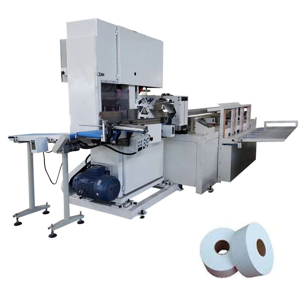 
Automatic maxi roll paper band saw cutting machine 