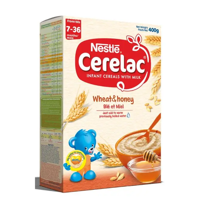  Детское сухое молоко Nestle Cerelac 400 г в