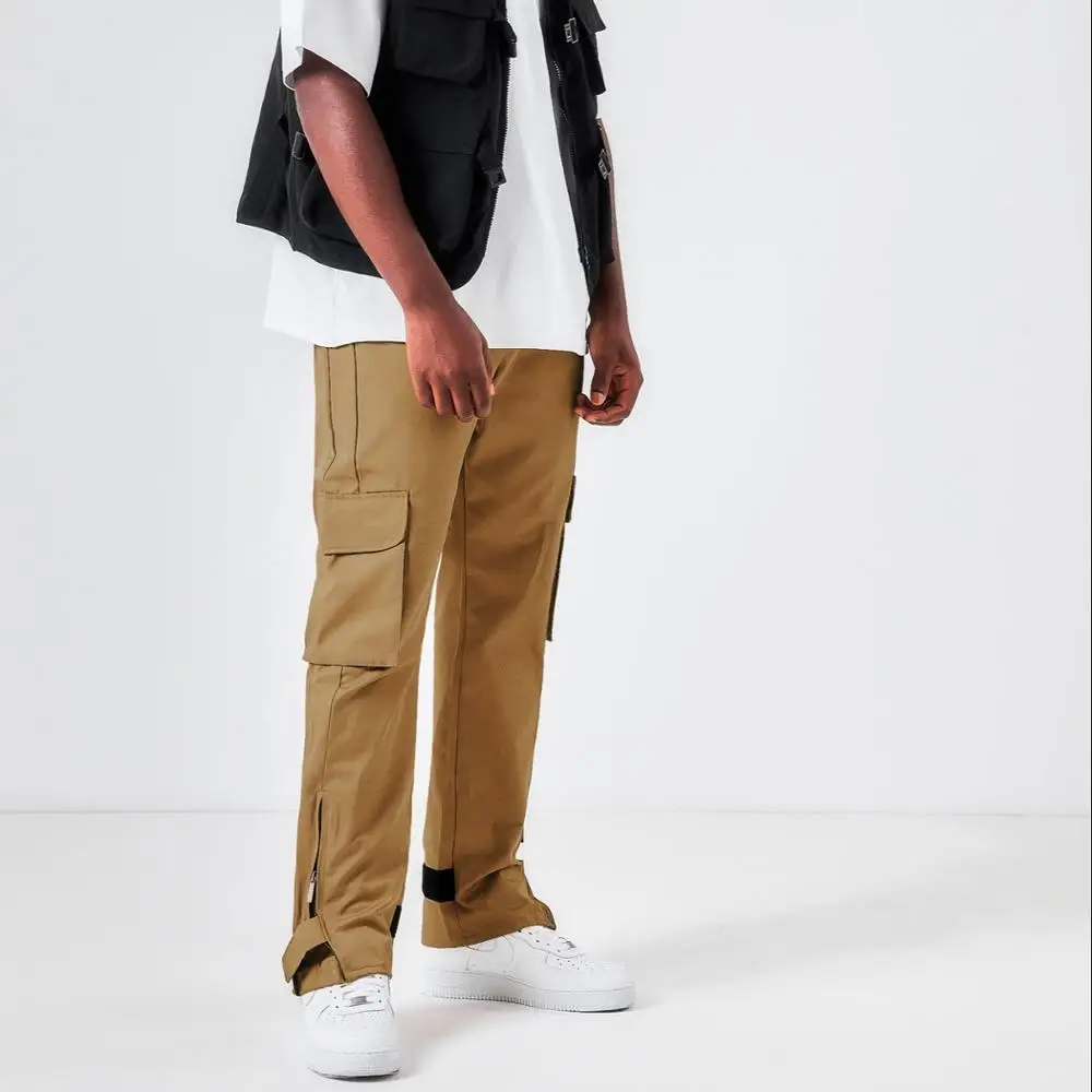 
New Oem Utility Cargo Joggers Sweatpants Men Casual Nylon Wind Pants Wholesale 6 Pocket Cargo Pants Men trousers men 