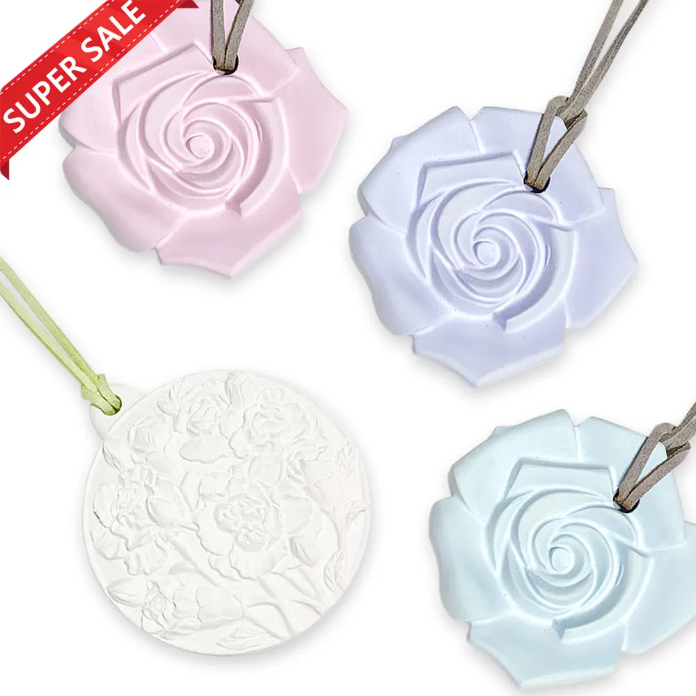 Personalized Essential Oil Diffuser Stone Wardrobe Hanging Clay Diffuser