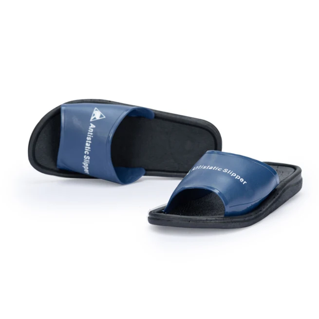 Hot Sale Popular Design ESD Slippers Lab Cleanroom House Sandal Safety Slippers