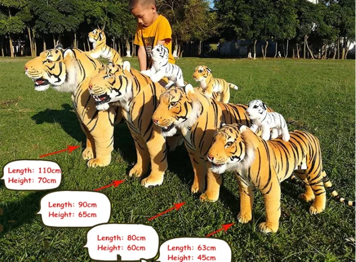 realistic animal tiger plush toy/giant simulation animal for children riding toys teaching photography/plush tiger ridding toy