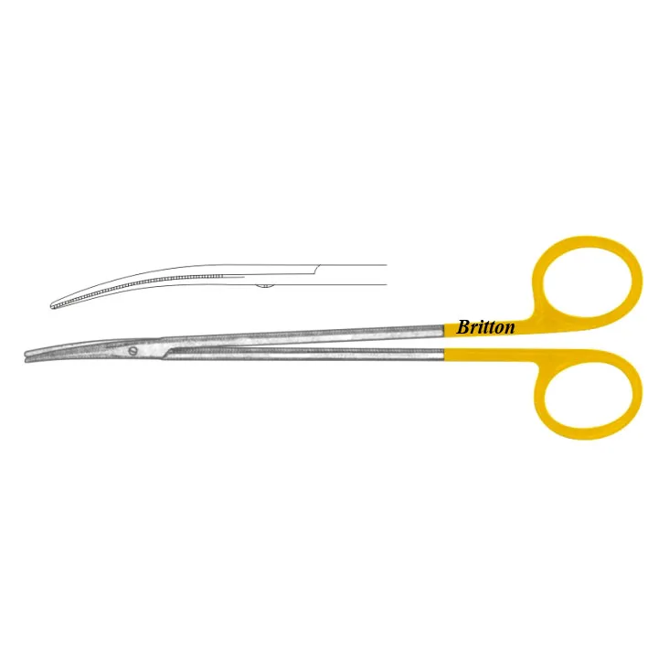 Ножницы SUPERCUT изогнутые черные золотые 17 см