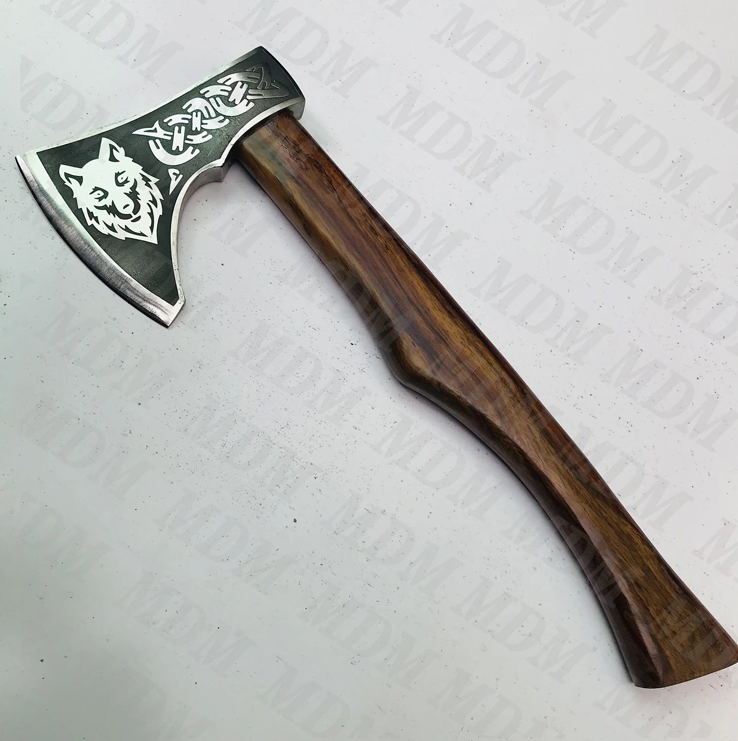 Custom Nordic axe Barbarian or Viking axe hand crafted LARP axe Medieval tomahawk