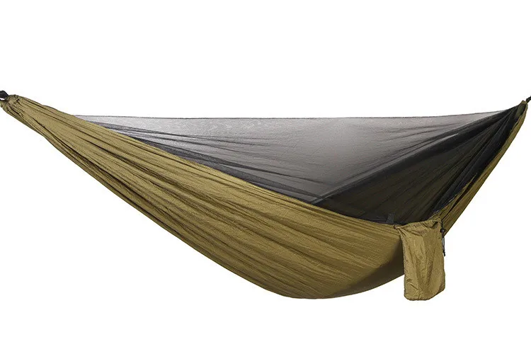 
Hanging bed tree swing custom logo nylon outdoor camping hammock 