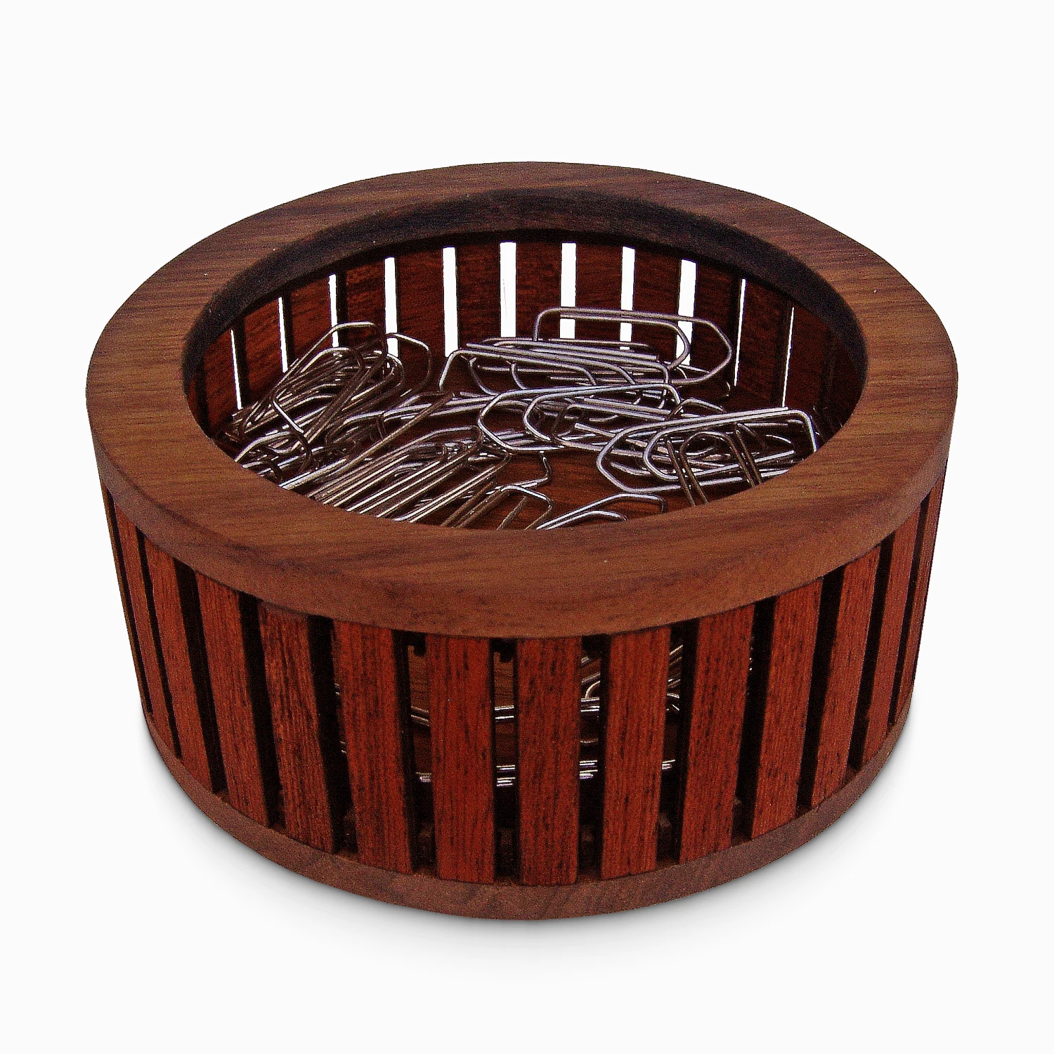 
Clip Dispanser I Scope Paper Clip Holder - WOODSAKA I Eco-friendly I Desk Accessories 