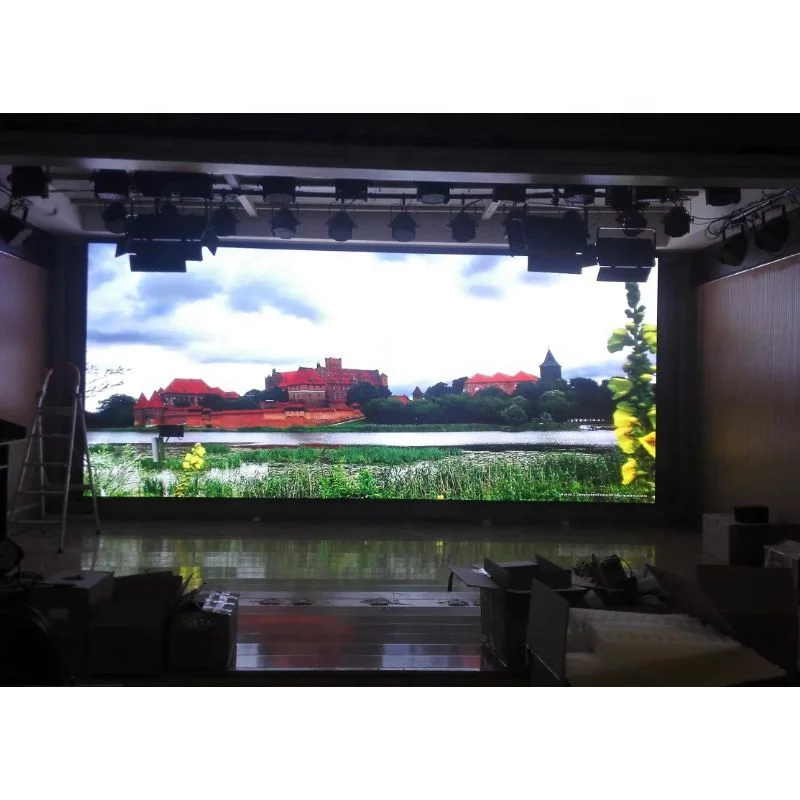 Полноцветный комнатный P2.5 320*160 мм HD светодиодный дисплей 128*64 пикселей комнатная Светодиодная панель