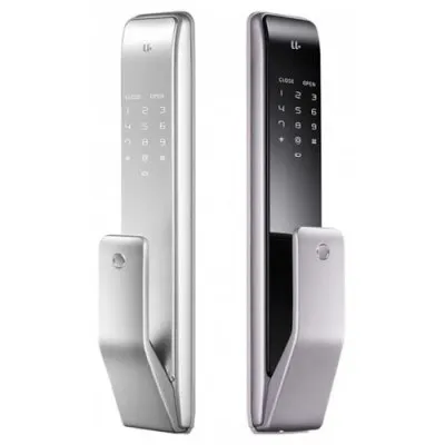 Smart-Door-Lock-Pro- -Camera-Finger print-Password-NFC-Unlock-Detect-Alarm-Works-for sale