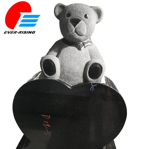 Teddy Bear Baby Tombstones With Love from China