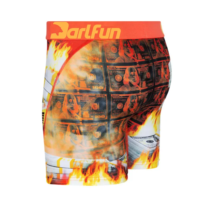 Best Quality Four-way stretch Polyester Custom Boxer Shorts Mens Underwear Boxers Briefs