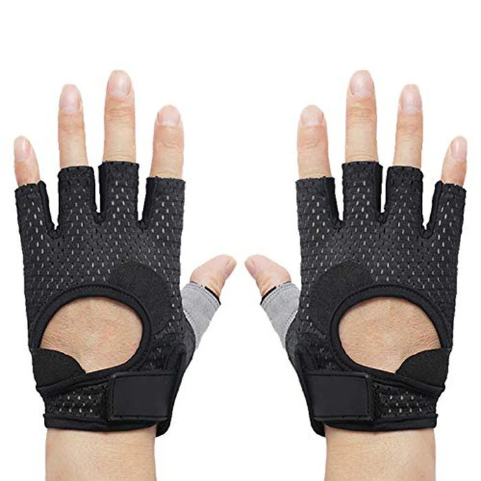 Перчатки для тяжелой атлетики мужчин и женщин повязки на запястье с улучшенным захватом фитнеса тренировок перчатки спортзала