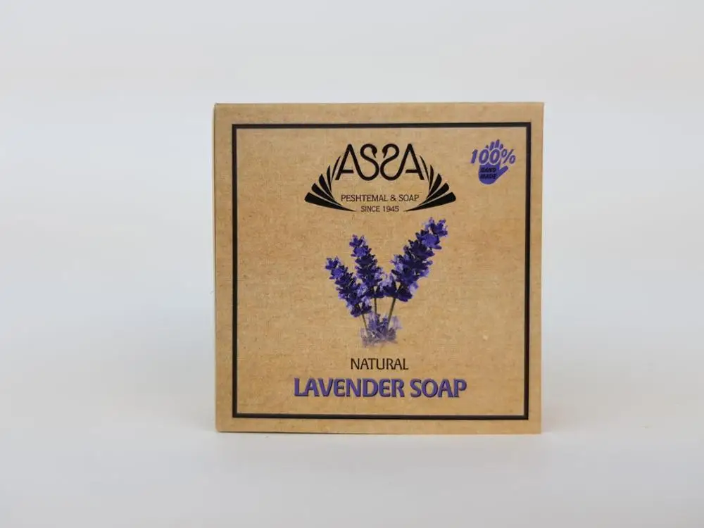 Premium Quality Traditional Process 100% Naturel  Handmade Lavender Soap Acne Treatment  Soap From Producer