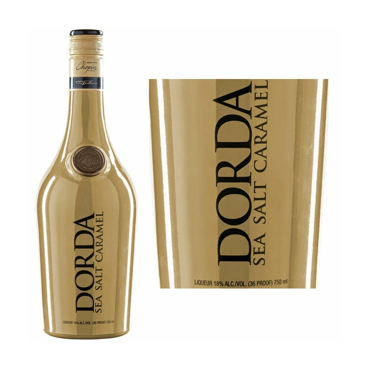 Сладкая карамель лучшая морская соль и лимонная водка морской Dorda карамельный ликер 750