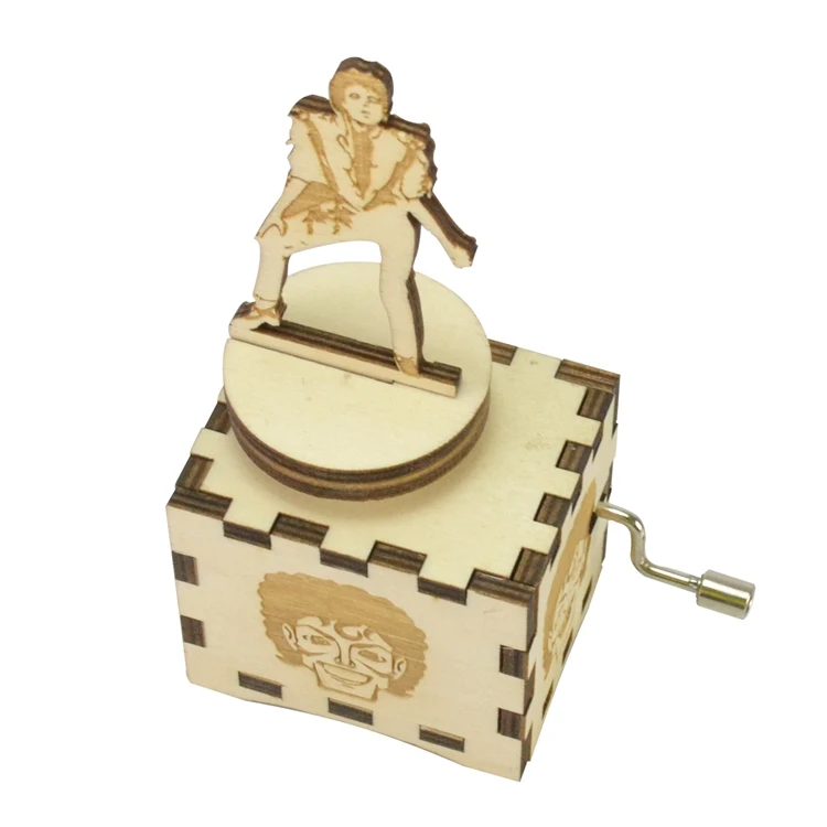 Wholesale Michael Jackson custom made hand crank various designs music box