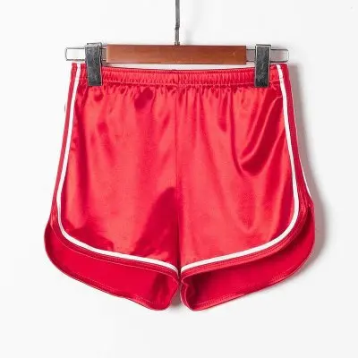 Custom Shiny Running Shorts For Female Yoga Sports Ladies Swag Summer Shorts Women Shorts