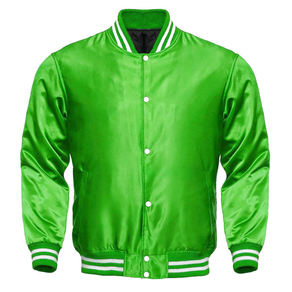 Custom double color patchwork patch embroidered varsity jacket for menHot sale products