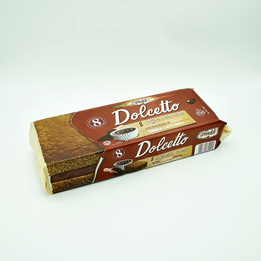  Сделано в Италии мягкий мини-торт DOLCETTO какао 25 г x 8 = 200 для ежедневного