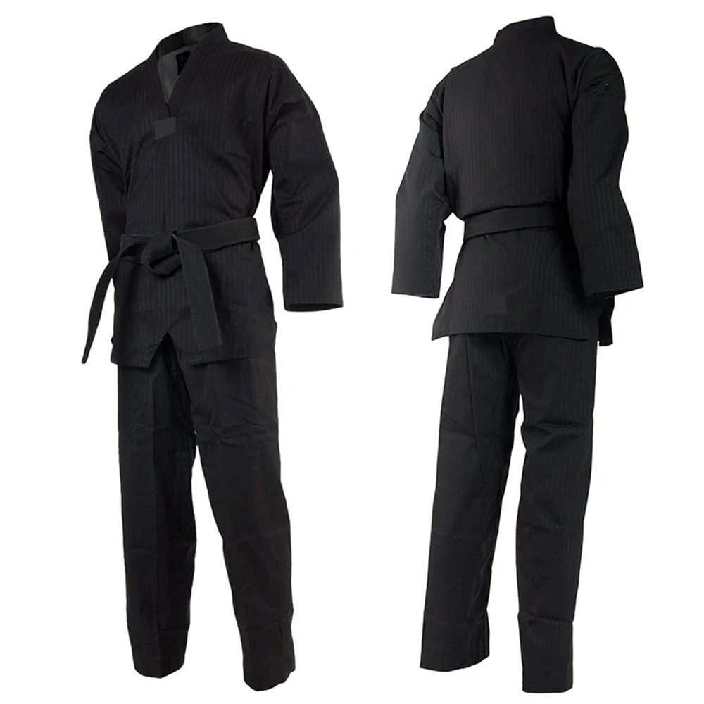 Factory Best Quality Taekwondo With Printed Taekwondo Uniforms Martial Arts Uniform Aikido Judo Jiu Jitsu