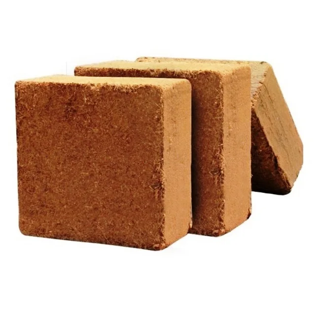 100% Natural Coco Peat-Coconut Fiber Peat-High Quality Coir Peat Pellet