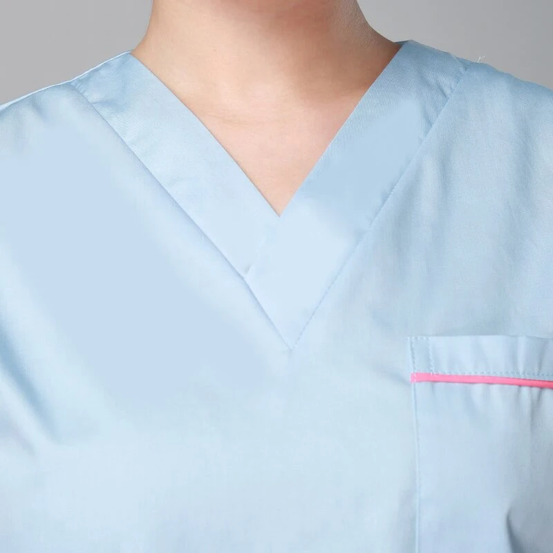Uniform Scrub Set Work wear Women Healthcare Outfit Work Clothing Top and Pant Scrubs