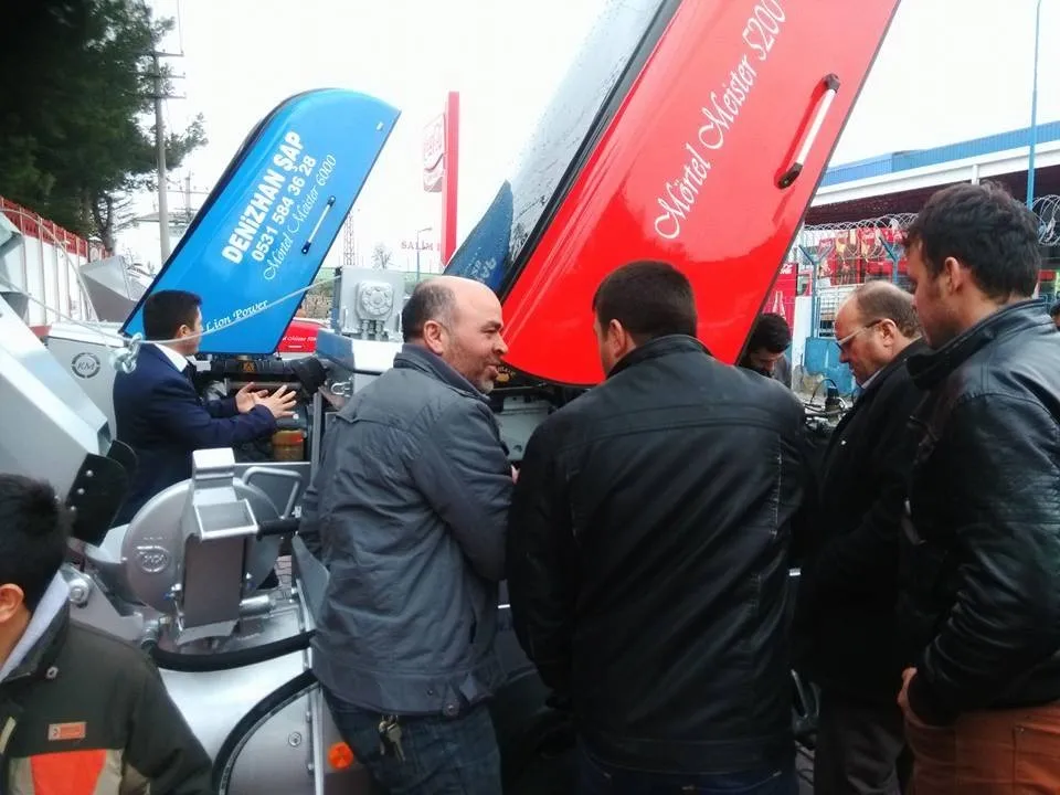 Mortel Meister 5200 EB Mortar Mixing and Transfer Machine - Screed Machine with Skip