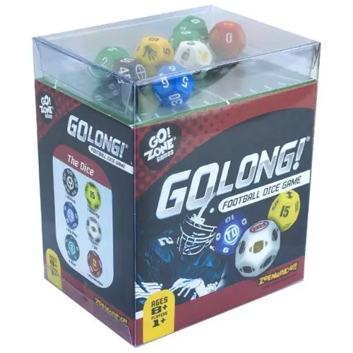 Great for kids and its educational GoLong Football Dice Game