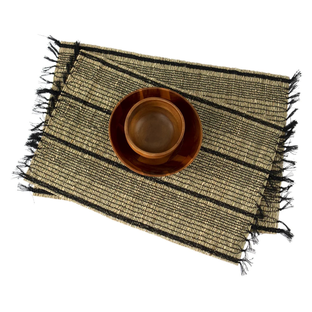 High Quality Private Label Seagrass Placemats, Dining Service Mats for Dining Table - Non-Slip Eco-Friendly Table Decor Placemat