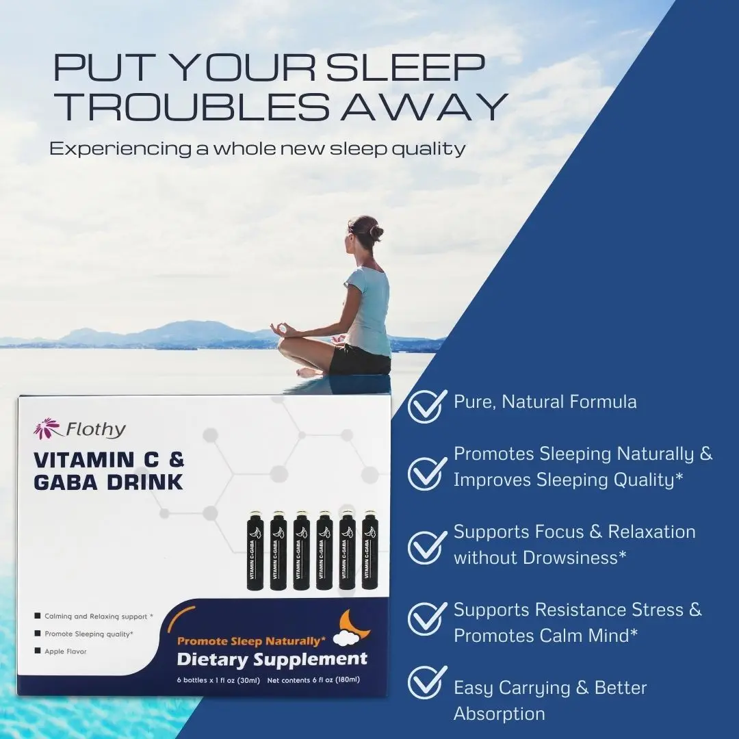 Натуральная добавка, напиток для сна gaba *, напиток GABA, натуральная добавка для сна, витамин C, травяная жидкость