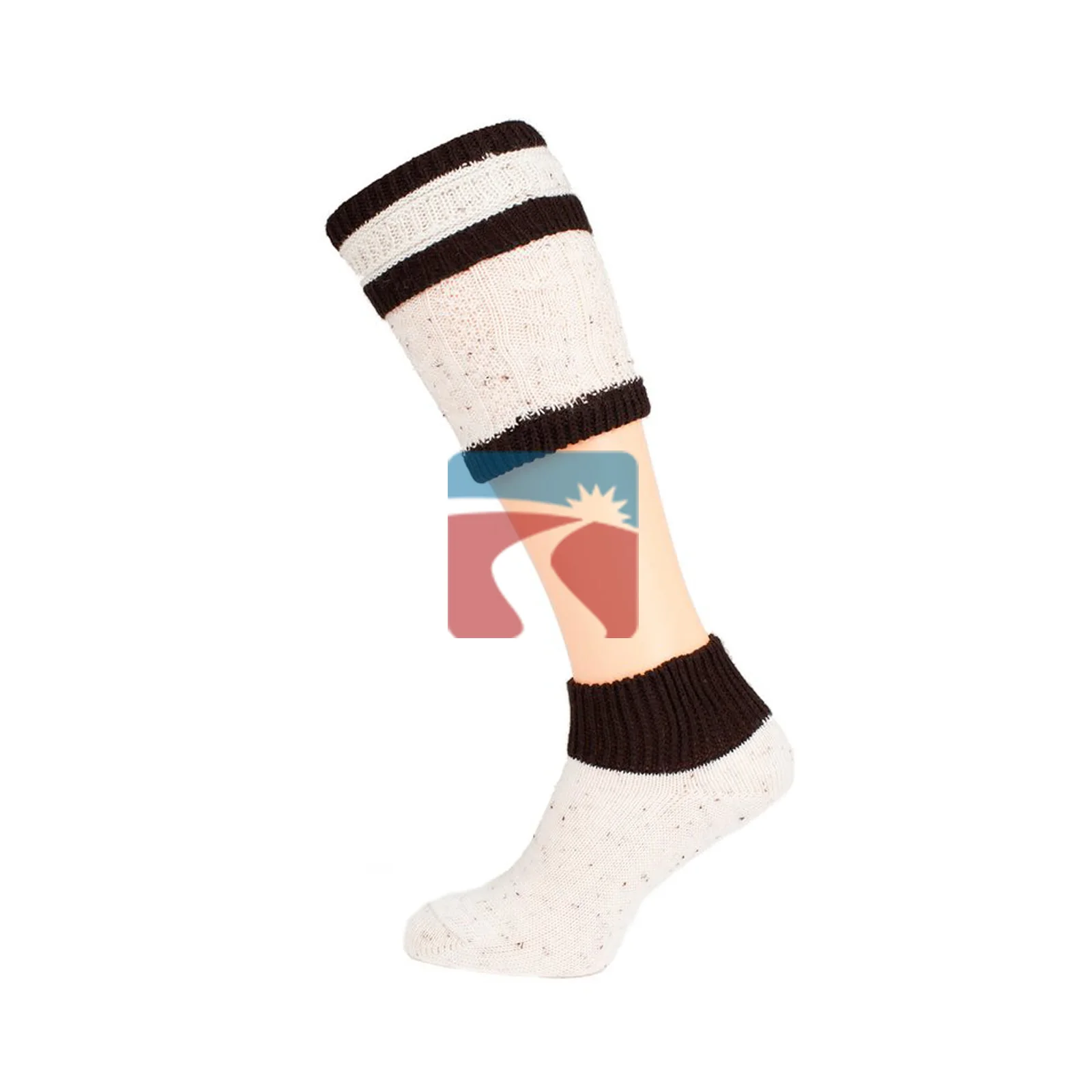 Solid Color Colorful 100% Cotton Soft White Black Crew Dress Socks Men Crew Socks (German Traditional Socks) 2024