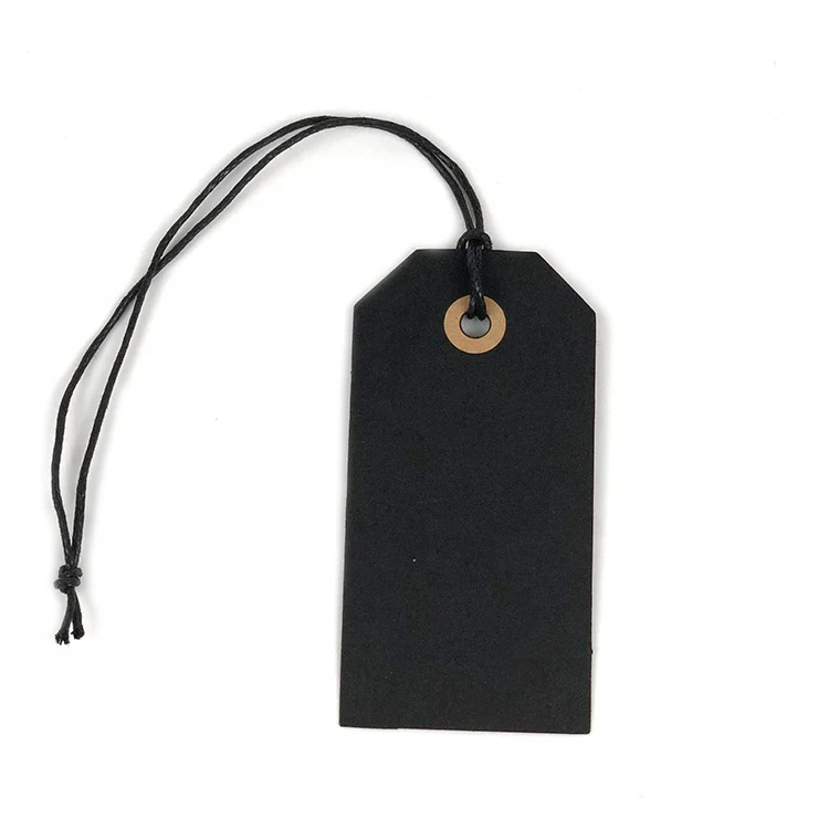 ZD Fashional Luxury Paper Hang Tag Garment Accessories Apparel Label Hang Tag Custom Hangtag With Printing Logo GNE