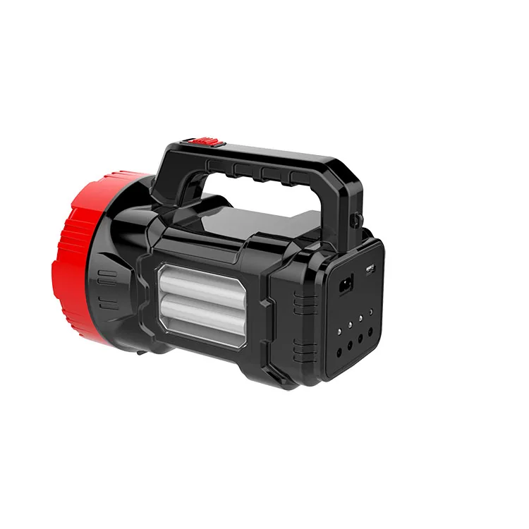 led torch light rechargeable power flashlight camping lantern portable search light flashlights