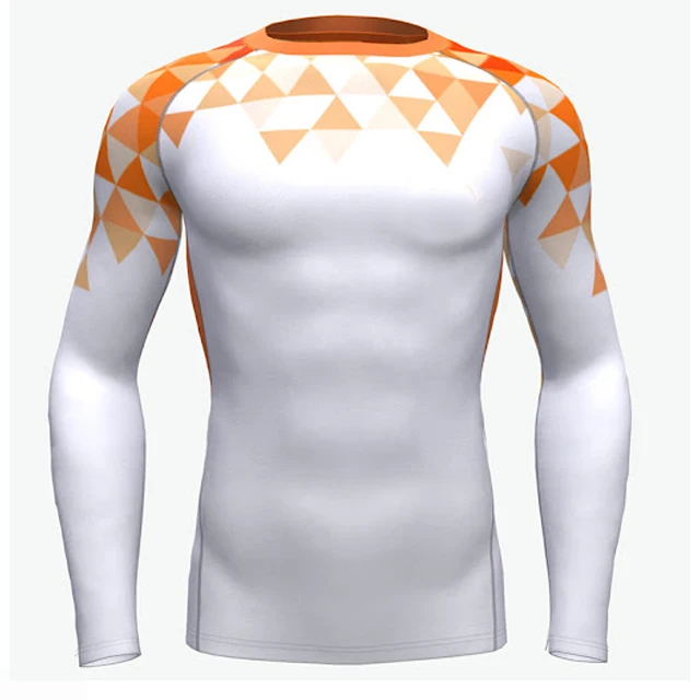 2021 High Quality Short Sleeve Men Swimming Rash Guard  Compression Tops Wholesales Men T Shirt MMA Rashguard